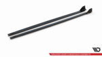 Maxton side skirt diffusers V.1 + Flaps for Toyota Yaris Mk4