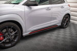 Maxton side skirt diffusers V.1 for Hyundai Kona N Mk1