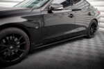 Maxton side skirt diffusers V.1 for Infiniti Q50 S Mk1