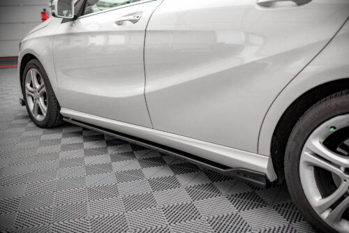 Maxton side skirt diffusers V.1 for Mercedes-Benz A W176