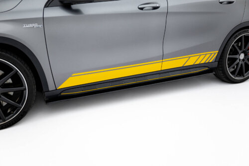 Maxton side skirt diffusers V.1 for Mercedes-Benz GLA 45 AMG