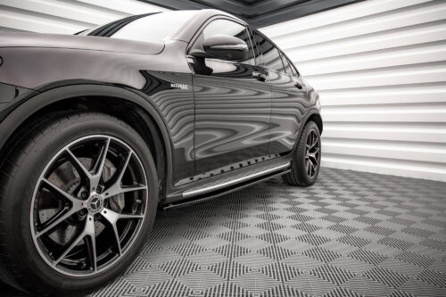 Maxton side skirt diffusers V.1 for Mercedes-Benz GLC Coupe AMG-Line C253 Facelift