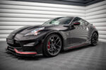 Maxton side skirt diffusers V.1 for Nissan 370Z Nismo Facelift