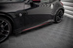 Maxton side skirt diffusers V.1 for Nissan 370Z Nismo Facelift