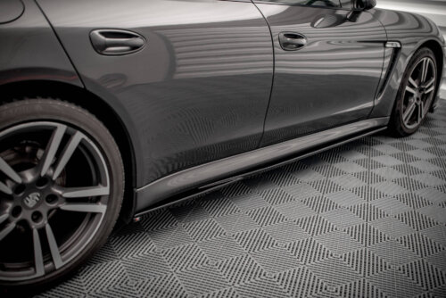 Maxton side skirt diffusers V.1 for Porsche Panamera / Panamera Diesel / Panamera Turbo 970
