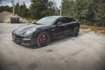 Maxton side skirt diffusers V.1 for Porsche Panamera Turbo 970 Facelift