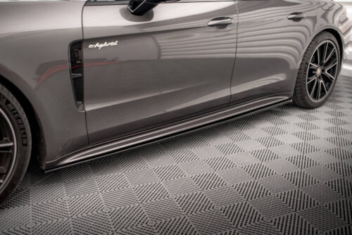 Maxton side skirt diffusers V.1 for Porsche Panamera Turbo S E-Hybrid / Panamera E-Hybrid / Panamera 4S 971