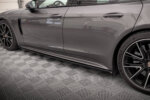 Maxton side skirt diffusers V.1 for Porsche Panamera Turbo S E-Hybrid / Panamera E-Hybrid / Panamera 4S 971