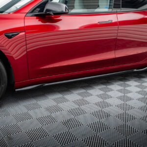 Maxton side skirt diffusers V.1 for Tesla Model 3 Mk1 / Mk1 Facelift