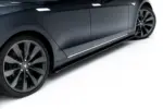 Maxton side skirt diffusers V.1 for Tesla Model S Mk1