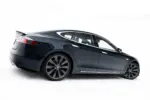 Maxton side skirt diffusers V.1 for Tesla Model S Mk1