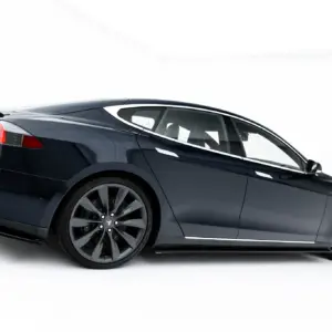 Maxton side skirt diffusers V.1 for Tesla Model S Mk1