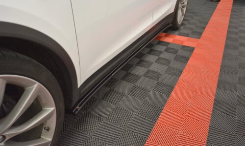 Maxton side skirt diffusers V.1 for Tesla Model X Mk1