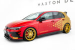 Maxton side skirt diffusers V.1 for Volkswagen Golf GTI Clubsport Mk8 Facelift