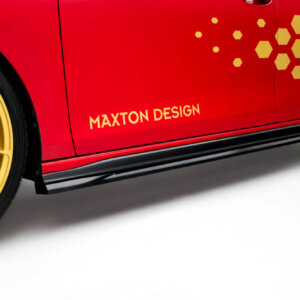 Maxton side skirt diffusers V.1 for Volkswagen Golf GTI Clubsport Mk8 Facelift