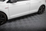 Maxton side skirt diffusers V.1 for Volkswagen Golf GTI / GTD Mk7 / Mk7 Facelift (wide)
