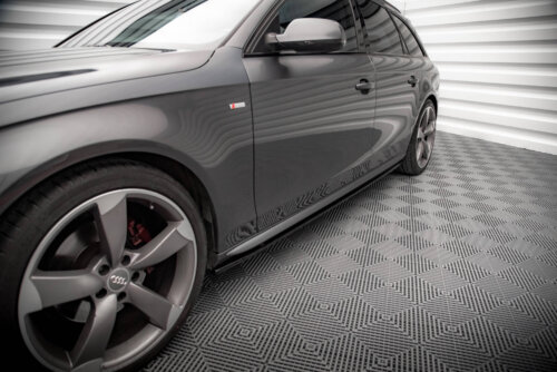 Maxton side skirt diffusers V.2 for Audi A4 / A4 S-Line / S4 B8