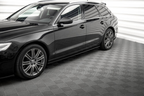 Maxton side skirt diffusers V.2 for Audi A6 C7
