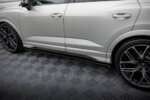 Maxton side skirt diffusers V.2 for Audi Q3 S-Line / RSQ3 Sportback / SUV F3