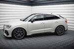 Maxton side skirt diffusers V.2 for Audi Q3 S-Line / RSQ3 Sportback / SUV F3
