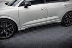 Maxton side skirt diffusers V.2 for Audi Q3 S-Line / RSQ3 Sportback / SUV F3