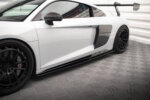 Maxton side skirt diffusers V.2 for Audi R8 Mk2 Facelift