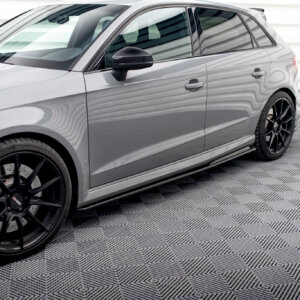 Maxton bočni produžeci V.2 za Audi RS3 8V Sportback Facelift