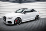 Maxton side skirt diffusers V.2 for Audi RS3 Sedan 8V Facelift