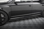 Maxton side skirt diffusers V.2 for Audi RS6 Avant C6