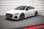 Maxton side skirt diffusers V.2 for Audi RS7 C8