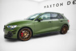 Maxton side skirt diffusers V.2 for Audi S3 Sportback / A3 S-line Sportback 8Y / 8Y Facelift