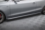 Maxton side skirt diffusers V.2 for Audi S5 / A5 S-Line Coupe 8T / 8T Facelift