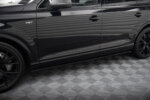 Maxton side skirt diffusers V.2 for Audi SQ7 / Q7 S-Line Mk2