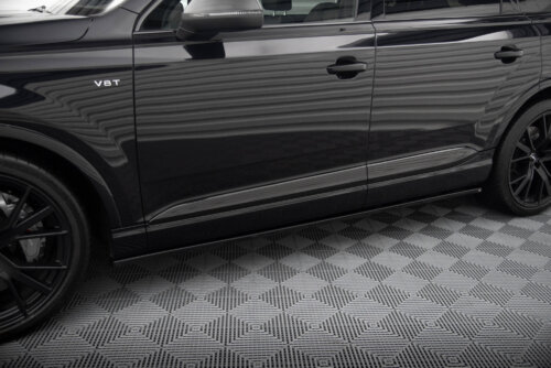 Maxton side skirt diffusers V.2 for Audi SQ7 / Q7 S-Line Mk2