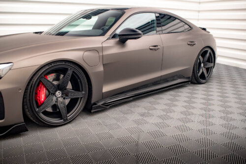 Maxton side skirt diffusers V.2 for Audi e-Tron GT / RS GT Mk1