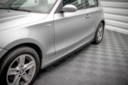 Maxton side skirt diffusers V.2 for BMW 1 E81 Facelift