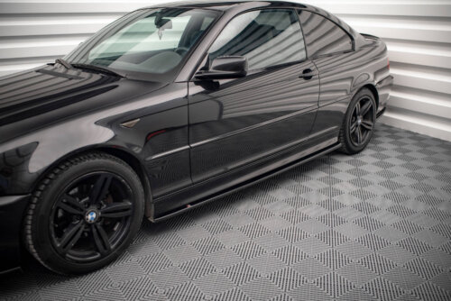 Maxton side skirt diffusers V.2 for BMW 3 Coupe M-Pack E46