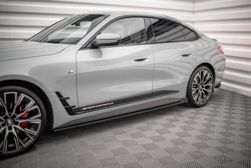 Maxton side skirt diffusers V.2 for BMW 4 Gran Coupe M-Pack / M440i G26