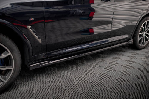 Maxton side skirt diffusers V.2 for BMW X4 M-Pack G02