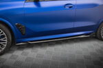 Maxton side skirt diffusers V.2 for BMW X5 M-Pack G05 Facelift