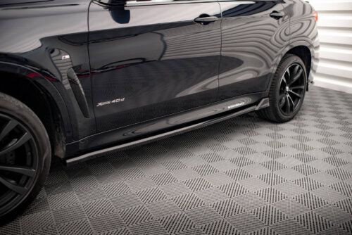 Maxton side skirt diffusers V.2 for BMW X6 M-Pack F16