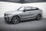 Maxton side skirt diffusers V.2 for BMW X6 M-Pack G06 Facelift