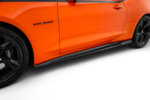 Maxton side skirt diffusers V.2 for Chevrolet Camaro SS Mk6 Facelift