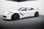 Maxton side skirt diffusers V.2 for Chevrolet Corvette Stingray C7