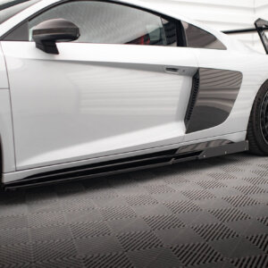 Maxton bočni produžeci V.2+ Flaps za Audi R8 Mk2 Facelift