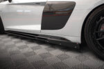Maxton Side Skirts Diffusers V.2+ Flaps Audi R8 Mk2 Facelift