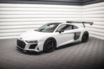Maxton Side Skirts Diffusers V.2+ Flaps Audi R8 Mk2 Facelift