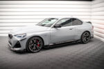 Maxton side skirt diffusers V.2 + Flaps for BMW 2 Coupe M-Pack / M240i G42
