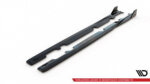 Maxton side skirt diffusers V.2 + Flaps for Ford Fiesta ST / ST-Line