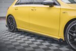 Maxton side skirt diffusers V.2 + Flaps for Mercedes-AMG A45 S